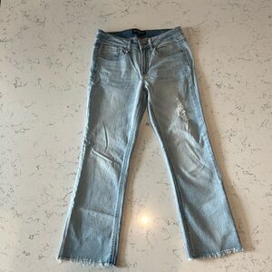 VELVET HEART PREMIUM DENIM ELLIE FLARE CROP SIZE 27